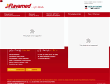 Tablet Screenshot of flavamed.pl